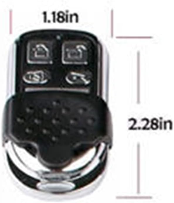 Electronic Intelligent Door Lock Kit, Smart Wireless Anti-Theft Home Security Keyless Deadbolt Access Control System with 4 Remote Control