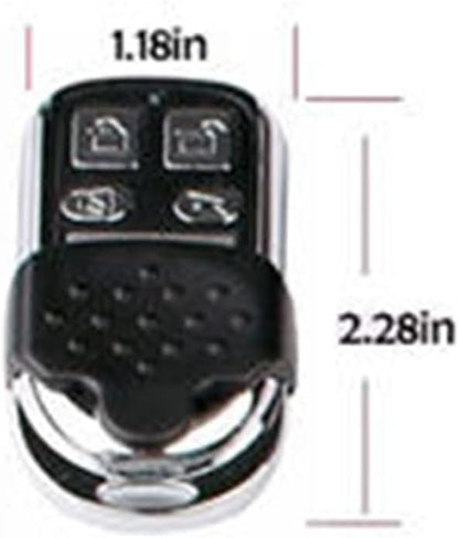 Electronic Intelligent Door Lock Kit, Smart Wireless Anti-Theft Home Security Keyless Deadbolt Access Control System with 4 Remote Control