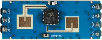 LD2412 Human Presence Sensor Module 24G Wide-Angle Millimeter Wave Radar Detection Module 75° 9M Radar Sensor Module