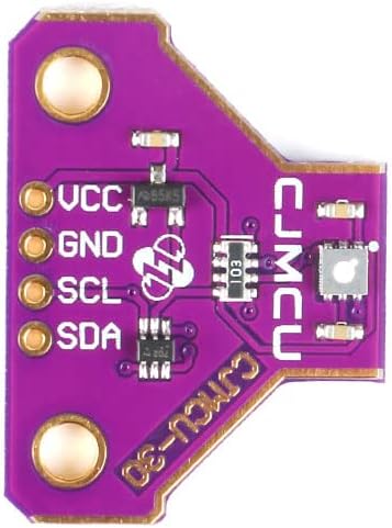 SGP30 Gas Detector Sensor Module TVOC/eCO2 Indoor Air Measurement Detector TVOC CO2eq Low Power Consumption 48mA 1.8V Multi Pixel Digital Gas Sensor Module IIC I2C Air Quality Monitor