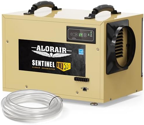 ALORAIR 120 Pints Energy Star Crawlspace Dehumidifier, Sentinel HD55S Gold
