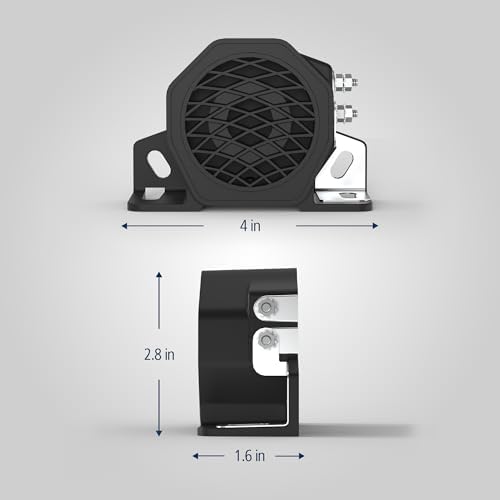 ECCO 510 500 Series Back Up Alarm Surface Mount, Tonal, 97 Db, 12 Volt
