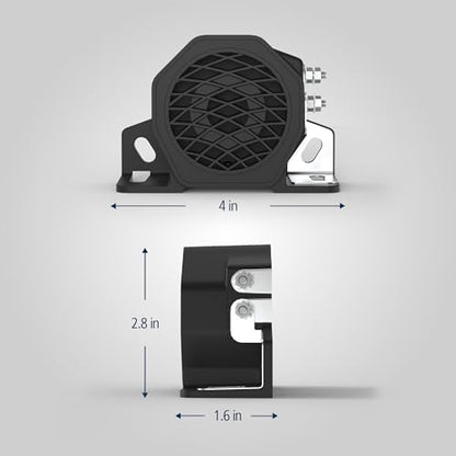 ECCO 510 500 Series Back Up Alarm Surface Mount, Tonal, 97 Db, 12 Volt