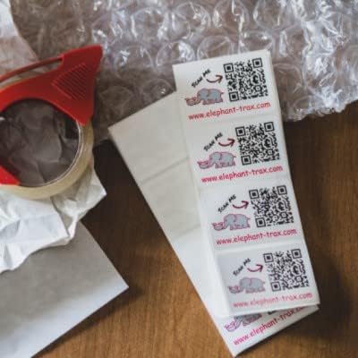 Smart QR Code Storage Labels – 80 Color-Coded Scannable QR Labels for Storage Bins, Moving Boxes & Inventory Organization | Smart Labels for Home, Office & Small Business