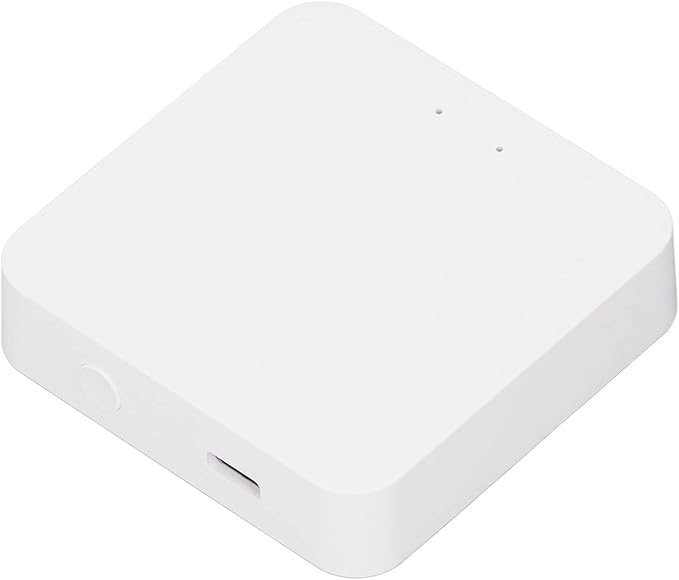 Smart Home Hub Gateway with 2.4GHz WiFi Connectivity and Type C Power Interface, Compatible with Zigbee and Bluetooth Devices - Supports Local Scene Linkage and Up to 100