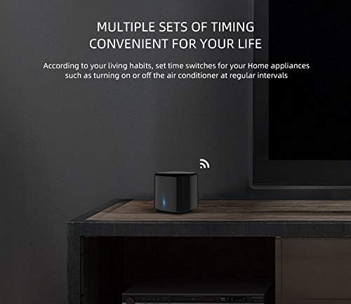 Bestcon RM4C Mini Universal IR Blaster WiFi Infrared Remote Control Compatible with Alexa Google Home for A/C Broadlink APP