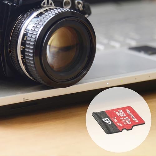 Patriot Memory EP Series 1TB Micro SDXC V30 A1 UHS-I U3 4K UHD Memory Card - with SD Adapter - PEF1TBEP31MCX