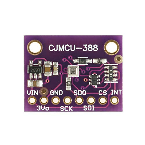 2Pcs BMP388 Digital Temperature Detector Module Atmospheric Air Pressure Sensor Module 24Bit CJMCU-388 Low Noise Pressure Sensor I2C SPI for DIY Smart Home