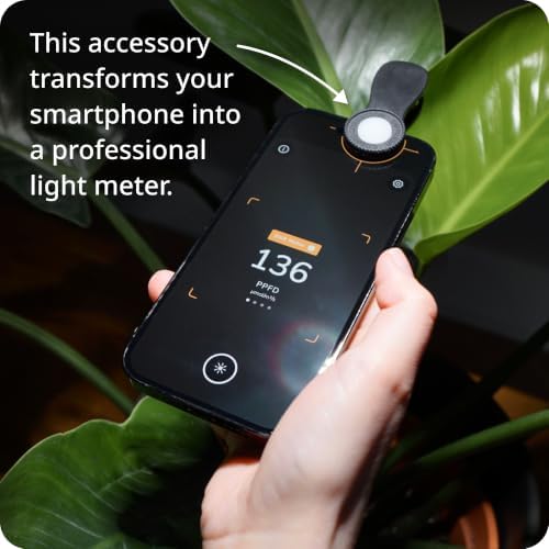 Quantum PAR Meter Accessory | Measure Plant Light PPFD/DLI with Photone App