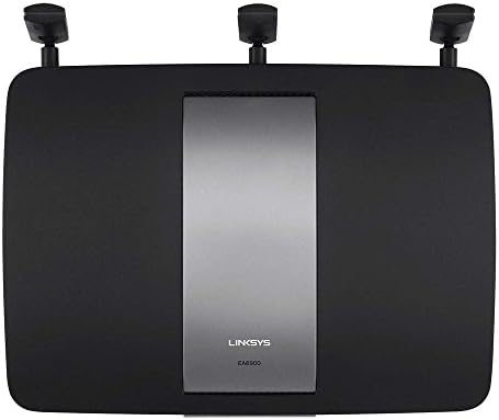 Linksys AC1900 Wi-Fi Wireless Dual-Band+ Router with Gigabit & USB 3.0 Ports, Smart Wi-Fi App Enabled to Control Your Network from Anywhere (EA6900)