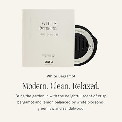 Pura Car Scent Refill, White Bergamot