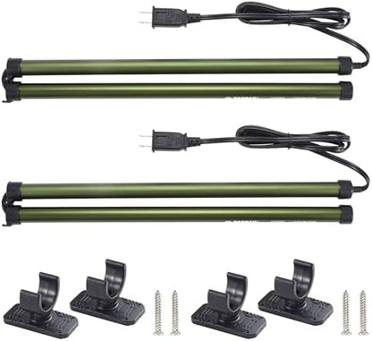 ZARPAX Gun Safe Dehumidifier Rod 32" Electric Plug In - 2 Pack