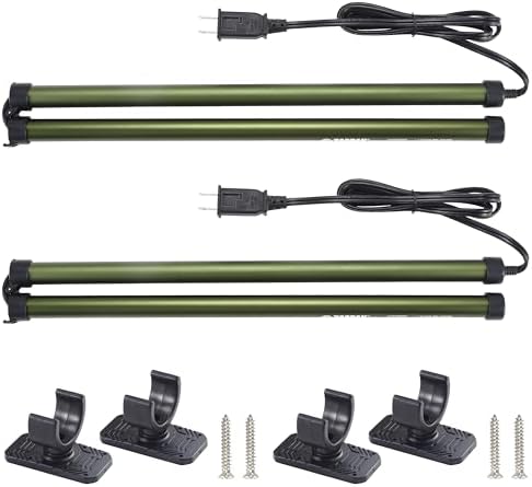 ZARPAX Gun Safe Dehumidifier Rod 32" Electric Plug In - 2 Pack