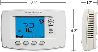 White-Rodgers 90 Series Blue, Programmable Thermostat, 1F95EZ-0671