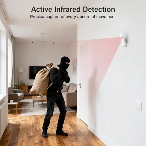 Alarm System for Home Security,10Pcs WiFi+4G Home Alarm System with Instant App Alerts NO Monthly Fees,for Smart Life or Tuya,Auto Alarm Dial,Door/Window Sensors,Compatible with Alexa