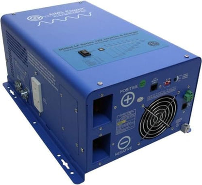 AIMS 1000W 12V Pure Sine Inverter Charger w/Transfer Switch 120V ETL