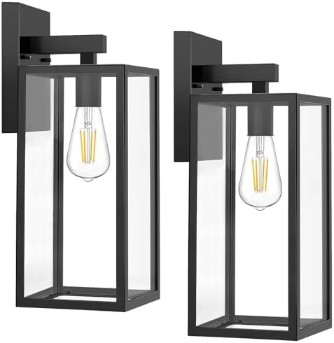 MAXvolador Outdoor Wall Light Fixtures, Exterior Waterproof Wall Lanterns