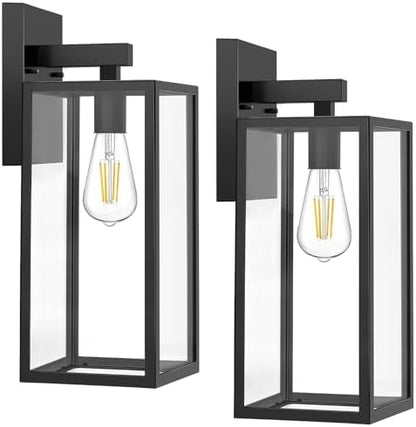 MAXvolador Outdoor Wall Light Fixtures, Exterior Waterproof Wall Lanterns