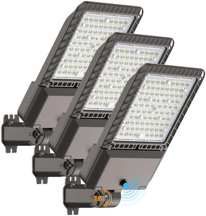 AIKVSXER 240W LED Parking Lot Light 60000LM Outdoor Street Lights 3 Pack