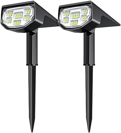 AloftSun Solar Spot Lights Outdoor , Solar Lights Outdoor Waterproof