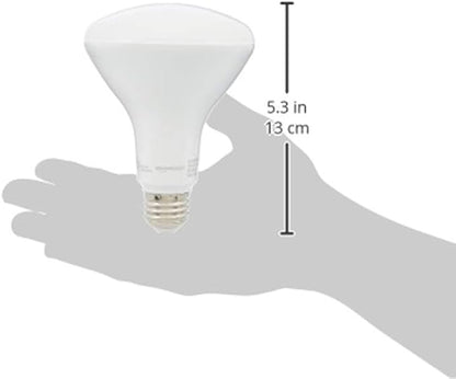 Amazon Basics BR30 LED Light Bulb, 65W Equivalent, 11W Energy Efficient, E26 Standard Base, Daylight White 5000K, Dimmable, 10,000 Hour Lifetime, 16-Pack