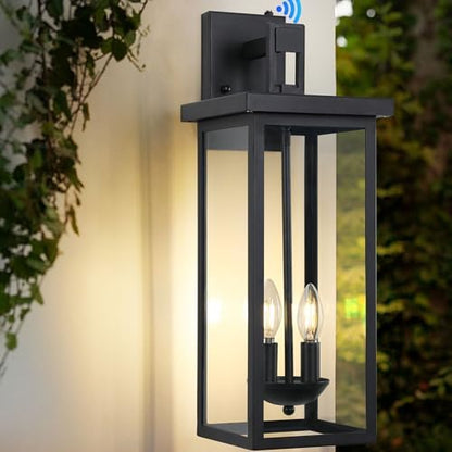 22 in Dawn to Dusk Outdoor Light Fixture,Large Outdoor Wall Lights