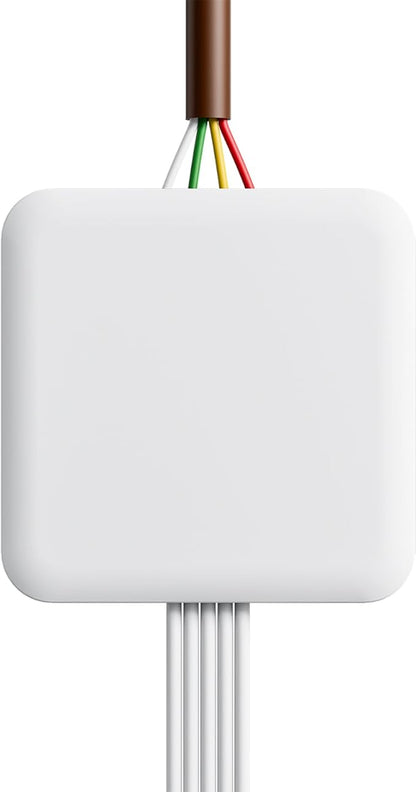 meross C Wire Adapter for Smart Thermostat, R Y G Wires Required, 16 in