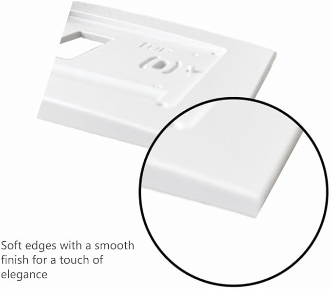 F61-2663 Wall Plate for Sen si Wi-Fi Programmable Thermostat,Hand Control, White (2)