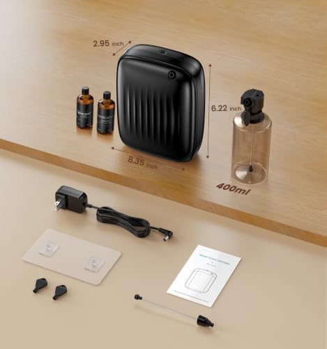 Ziweo Waterless Essential Oil Diffuser 2 x 100mL Hotel Scent Oil, 3000sq.ft