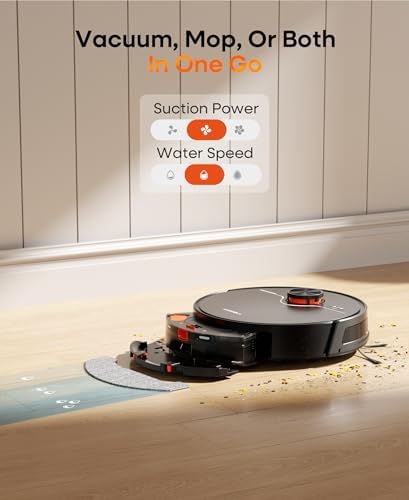 Robot Vacuum and Mop 7000Pa LiDAR Self-Empty Station
