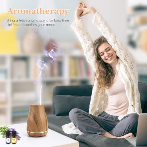Homeweeks Essential Oil Diffuser for Room 100 ML 1 Pack