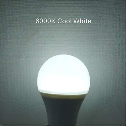 Dusk to Dawn Light Bulbs, 9W (100 Watt Equivalent) Automatic On/Off Light Sensor Bulb, Built-in Photocell Detector No Timer Required E26 A19 120V 6000K Cool White for Indoor Outdoor Yard Patio Garage