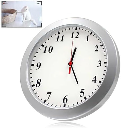 1080P HD Mini Spy Camera Wall Clock Cameras with Motion Detection