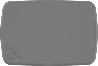Rev-A-Shelf 32 Qt Under Sink Garbage Can Lid for Base Kitchen and Bathroom Cabinet, Replacement Plastic Trash Bin Lid Only, Grey, RV-32-LID-14-1-40