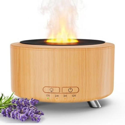 500ML Retro Vinyl Essential Oil Diffuser for Home