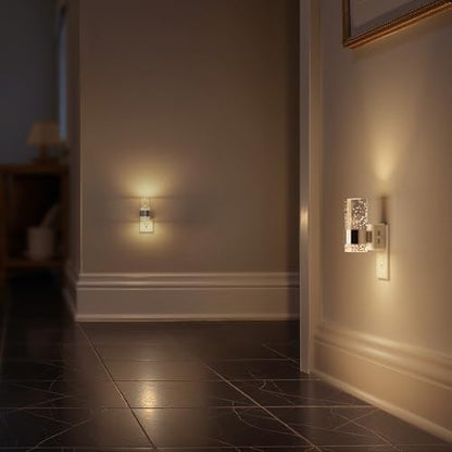 Briignite Night Light, 2 Pack Dimmable Night Lights Plug into Wall