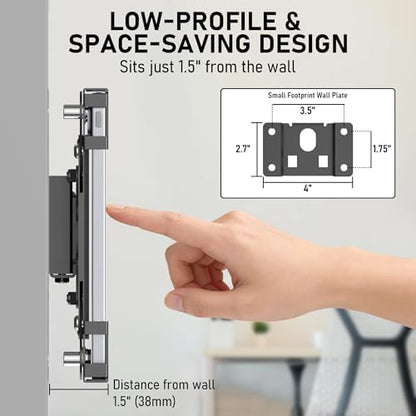 Tablet Wall Mount, Metal Enclosure iPad Holder for Retail POS & Smart Home