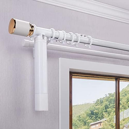 ZSHINE Dual Rod System Combined Manual & Motorized System (White)