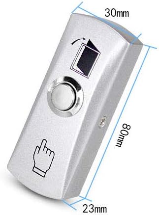4 Doors RFID/Password Door Lock System Smart Access Control Keyless Entry Systems Keypad Reader Electric Magnetic Lock 110V Power Supply Box (Phone APP Remote Open Door)