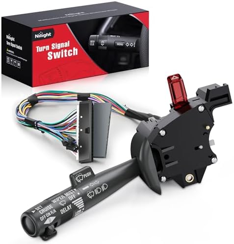 Nilight Turn Signal Switch for 1995-2000 Chevy GMC Suburban C/K Series