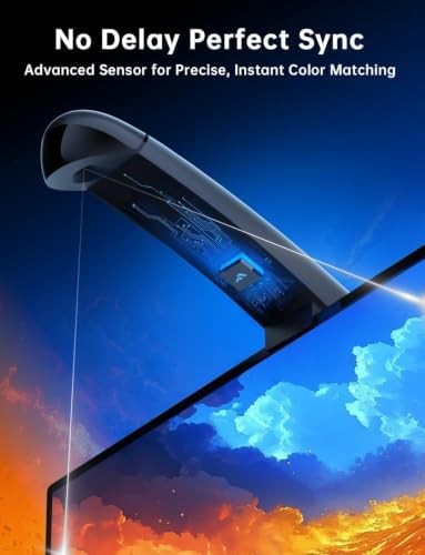 FFJ TV Lights that Change with Screen, 18ft Cuttable LED Backlight