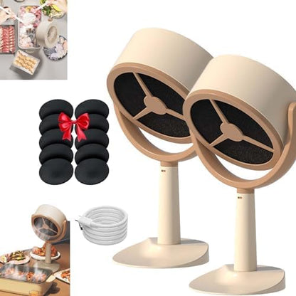 High Fan Smoke Away Purifier for Indoor Smoking - Absorber and Smoke Fan (2PCS-Direct Plug-in)