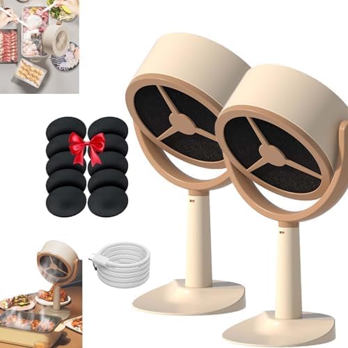 High Fan Smoke Away Purifier for Indoor Smoking - Absorber and Smoke Fan (2PCS-Direct Plug-in)