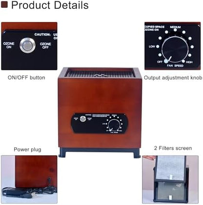 0zone Generator 3500 Sq/Ft Air Ionizers Machine for Commercial Industrial