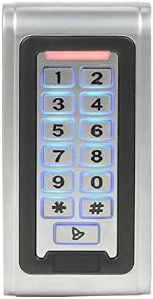 2 Doors PIR Exit Motion Sensor Access Control Metal Waterproof Keypad Reader Big Space Power Supply Box(can Put in Backup Battery) Strike Lock Digital Lock System