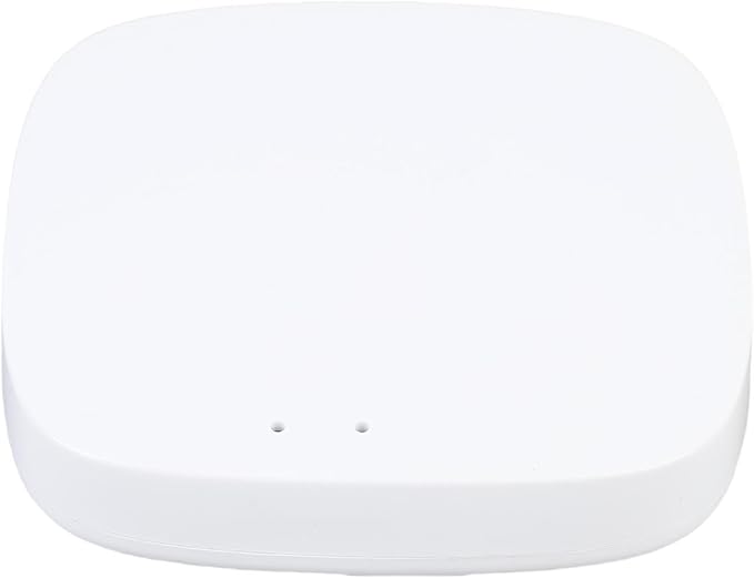 Luocute Wireless Smart, Home Device Hub WiFi Bridge Remote Controller with Support for Tuya Smart Products, Compatible with Assistant for Homes (White)