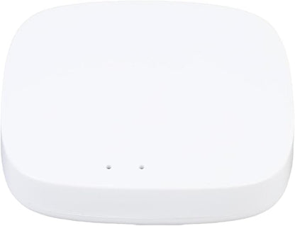 Luocute Wireless Smart, Home Device Hub WiFi Bridge Remote Controller with Support for Tuya Smart Products, Compatible with Assistant for Homes (White)
