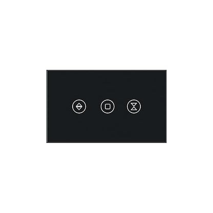 Smart Roller Shutter Switch,Need Neutral Wire,Black