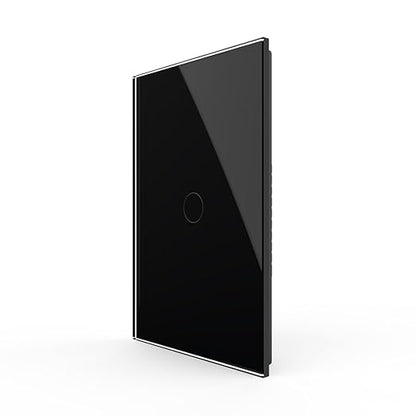 LIVOLO WiFi Touch Wall Switch for Smart Home, Compatible with Alexa & Google Home, Neutral Wire Required, 1 Gang, Tempered Glass Panel, (Black)