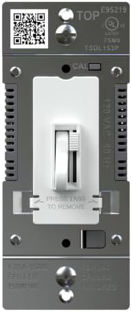 Legrand 150W Toggle LED Dimmer Light Switch Flicker-Free White 1-Pack